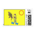Fairy Painting postage