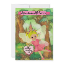 Fairy Party Custom Invitation