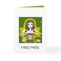 Fairy Party Invitation Card