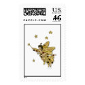 fairy postage stamp by kittiebgoods fairy postage stamp