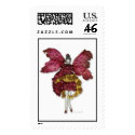 fairy postage stamp by kittiebgoods fairy postage stamp