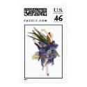 Fairy postage stamp by kittiebgoods Fairy postage stamp