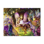 Fairy Postcard: Fairy Painting by Fitzgerald