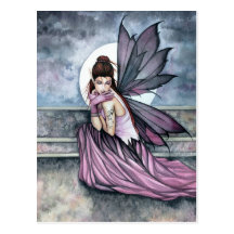 Fairy Postcard 'Hiding' by Molly Harrison