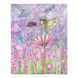 Fairy Poster A Friendly Encounter Fairies print