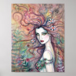 Fairy Poster Goddess of Flowers Molly Harrison