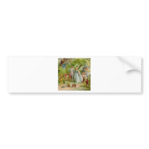 Fairy Prince and Thumbelina in the Magic Wood Bumper Stickers