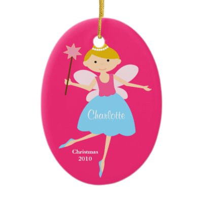 Fairy Princess Christmas Ornament