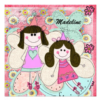 Fairy Princess Customized Birthday Invitation