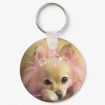 fairy princess dog with diamond crown keychains by petals614 fairy princess dog with diamond crown keychains