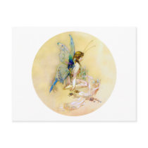 Fairy Princess Is Dressed By Pixies Postcards