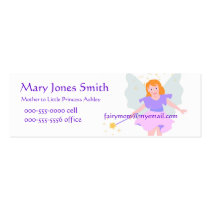 Fairy Princess Mommy Card business cards