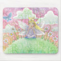 Fairy Princess Mousepad by Molly Harrison