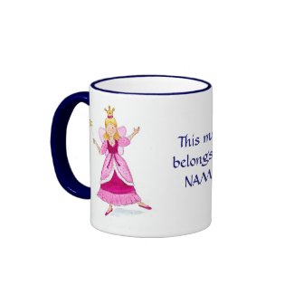 Fairy Princess Mug to Personalise mug