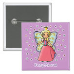 Fairy Princess Pinback Buttons