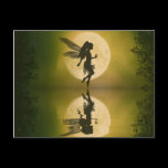 Fairy reflect postcard