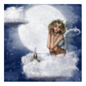 Fairy Rest on a Cloud posters