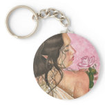 Fairy Rose Keychain
