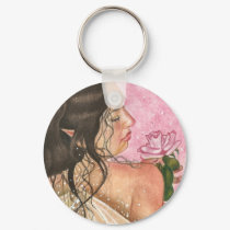 Fairy Rose Keychain