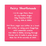 Fairy Shortbread Recipe Magnet color