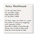 Fairy Shortbread Recipe Magnet pink