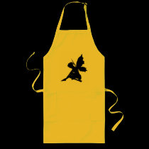 Fairy Silhouette Apron by FantasyArtStudio Fairy Silhouette Apron