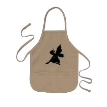 Fairy Silhouette Apron by FantasyArtStudio Fairy Silhouette Apron