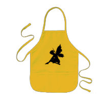 Fairy Silhouette Apron by FantasyArtStudio Fairy Silhouette Apron