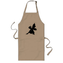 Fairy Silhouette Apron by FantasyArtStudio Fairy Silhouette Apron