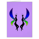 fairy silhouette cards