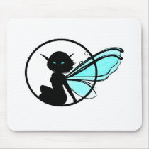 Fairy Silhouette mousepads