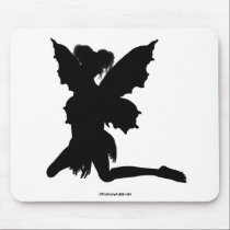 Fairy Silhouette Pose 26 mousepads