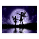 Fairy Sisters Print by artbyjulie Fairy Sisters Print