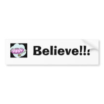 fairy skirt, Believe!!! bumper stickers by serendipity_finds fairy skirt, Believe!!! bumper stickers