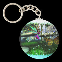 Fairy Springtime-Playing keychains