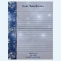 Fairy Star Septagram Lined letterhead