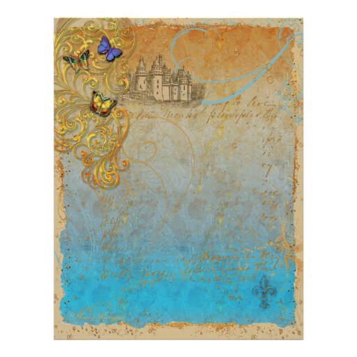 Fairy Tale Castle Stationery Letterhead | Zazzle