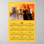 FAIRY TALE CATS 2012 Calendar Poster