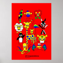 Fairy Tale Characters for a company posters