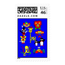Fairy Tale Characters postage