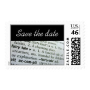 Fairy Tale - Definition - Marriage - Wedding stamp
