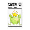 Fairy tale Frog Prince postage