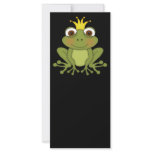 Fairy Tale Frog Prince with Crown Custom Rack Card
