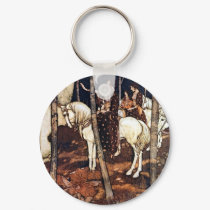 Fairy Tale Maidens Key Chain keychains by CollageMontage Fairy Tale Maidens Key Chain keychains