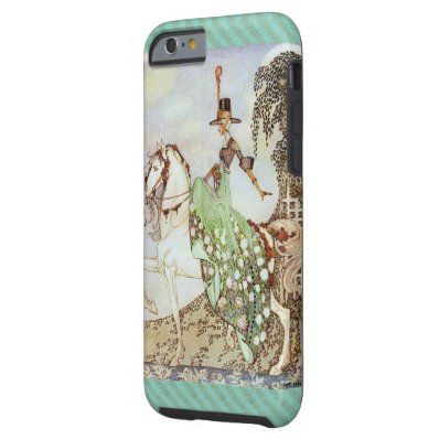 Fairy Tale Princess Riding a White Horse Tough iPhone 6 Case