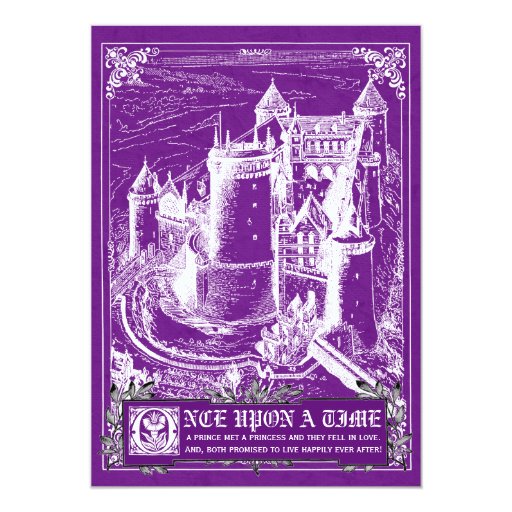 Fairy Tale Storybook Wedding Invitations Zazzle