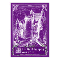 Fairy Tale Storybook Wedding Place Cards business cards