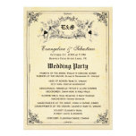 Fairy Tale Storybook Wedding Programs Custom Announcements