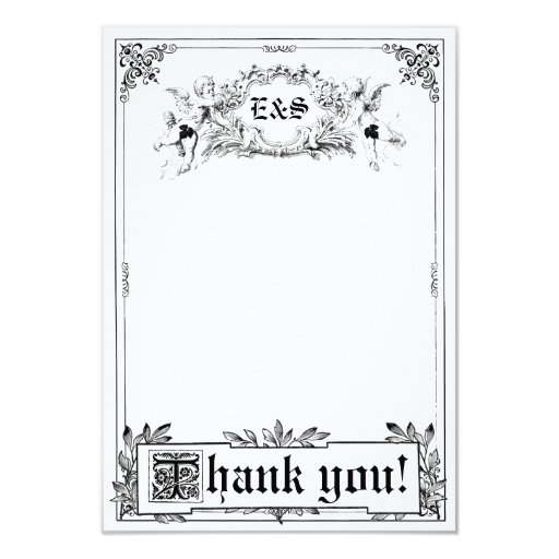 Fairy Tale Storybook Wedding Thank You Cards Zazzle
