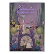 Fairy Tale Wedding Card